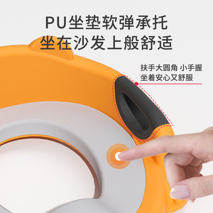 Siège de toilette pour bébé, grand modèle, en PP, pour enfants de 2 à 4 ans, pour l'apprentissage de la propreté à la maison - Product Image 3