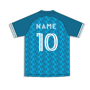 Maglie da <span class=keywords><strong>Calcio</strong></span> in Poliestere per Sublimazione all'Ingrosso, Logo Personalizzato, Divisa Blu da <span class=keywords><strong>Calcio</strong></span> Unisex per Allenamento - Product Image 3