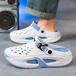 Thick-soled and <b>soft</b> <b>shoes</b> Men's outdoor casual flip-flops for summer new style breathable beach <b>shoes</b> large size - Product Image 2