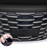 Grille avant et protection de radiateur en PP noir mat, pare-chocs avant sans démontage, adapté à BYD Xia