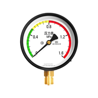 Water Pressure Gauge Hyd Pressure Gauge Propane Manometer tank Pressure Gauge