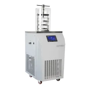 China NADE LGJ-18B Top Press Type laboratory freeze drying equipment/freeze dryer of liquid, pasty, solid / vials materials
