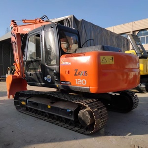 Excavadora Hidráulica Hitachi ZX120 Usada en Estado de 90% Nuevo, con Motor, Bomba, Caja de Cambios, Componentes Principales, Excavadora de Orugas de 12 Toneladas - Product Image 5