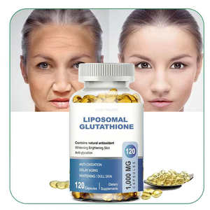 ASAP OEM Liposomal L-Glutathion & Vitamine C Gélules Molles 500mg/1000mg Qualité Alimentaire Adulte Complément Beauté Éclaircissant pour la Peau - Product Image 1