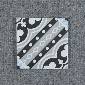 Moderno minimalista 200x200 piccolo fiore piastrelle in ceramica <span class=keywords><strong>Deco</strong></span> pavimento antiscivolo per bagno nordico stile Firebrick piastrelle quadrate - Product Image 3