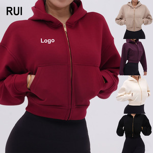 Sudadera con Cremallera para Mujer RUIQUWIN 2026, Ligera, Transpirable, Suave, con Bolsillos Grandes, para Yoga, Fitness y Actividades Deportivas, Primavera - Product Image 1