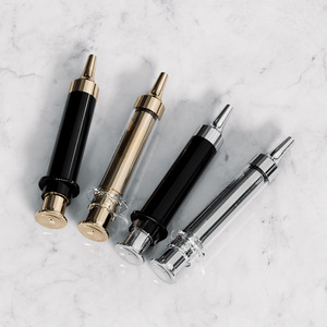 10ml <span class=keywords><strong>15ml</strong></span> fabrika fiyat kozmetik şırınga şekilli havasız pompa losyon şişe kozmetik ambalaj kapları - Product Image 4