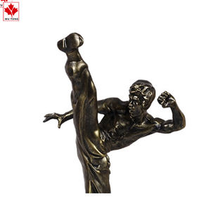 Personalizzato resina Kung fu stella Bruce Lee statua per la raccolta - Product Image 3