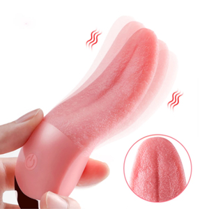 Vibrador clitoriano grande e rosa, brinquedo sexual para casal, estimulador clitoriano, ponto g, mamilo, lambedor oral - Product Image 1