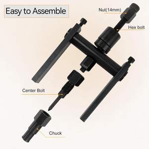 Juego de 10 Herramientas Extractoras de Rodamientos de Agujeros Ciegos para Motocicleta, Extractor Manual para Motocicleta, Juego de Herramientas para Cubo de Rueda de 8-25 mm - Product Image 3