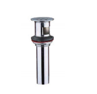 Bouchon de marché en acier inoxydable du Mexique M36 bouchon d'égouttage de lavabo de salle de douche 36mm vidage d'évier de vanité