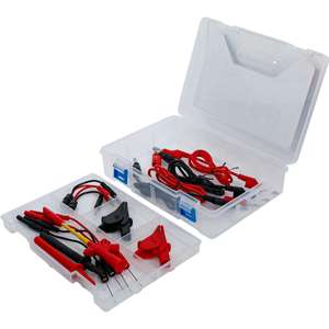 Surtido de accesorios de sonda y cable de medición BGS para multímetro 15 piezas. - Product Image 1