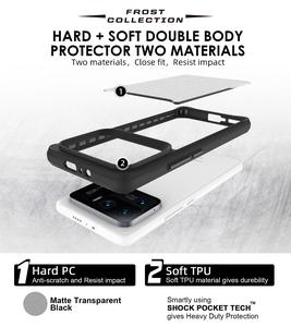 เคสโทรศัพท์มือถือผิวด้านกันรอยนิ้วมือ TPU + PC,เคสโทรศัพท์เนื้อด้านขุ่นโปร่งแสงสำหรับ Xiaomi <span class=keywords><strong>Mi</strong></span> <span class=keywords><strong>11</strong></span> <span class=keywords><strong>Ultra</strong></span> - Product Image 4