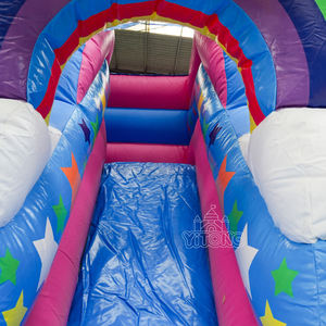 Unicorn Bouncy kaydıraklı oyun kalesi şişme ekonomik atlama kaleler yaşam dolu kale su geçirmez sıçrama ev çocuklar için - Product Image 5