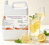 Arôme alimentaire concentré liquide soluble dans l'eau à saveur de citron en gros pour les boissons