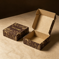 Vente flash - Petites boîtes d'emballage en carton ondulé - Boîtes en papier de couleur en gros - Boîtes d'expédition durables