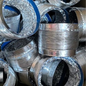 Tuyau de ventilation en aluminium Zhianxin de 1 mètre pour hotte aspirante domestique - Product Image 1