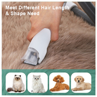 Offres Spéciales Kit de toilettage pour chiens 6 en 1 Kit de toilettage pour animaux de compagnie à faible bruit Aspirateur pour chien chat