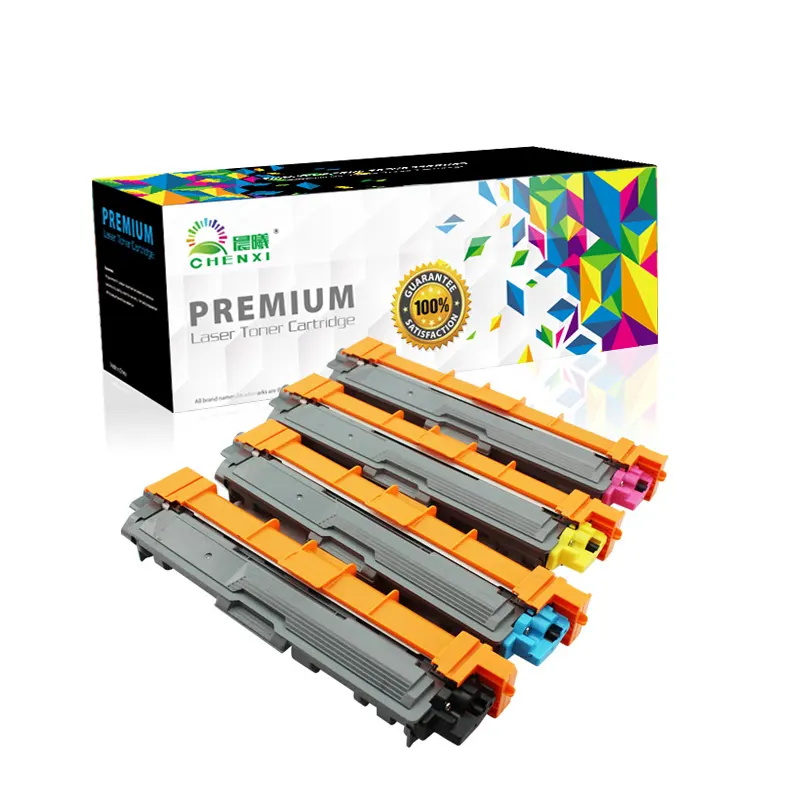 Cartouche de Toner colorée pour Brother, compatible avec les modèles TN 241, 251, 281, 291, 261, 245, 255, 285, 295, 265, 04, vente en gros, usine