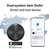 Traceur GPS intelligent pour animaux de compagnie, nouveau design abordable, double système anti-perte, compatible Android et Google Find My Device