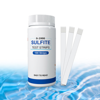 Bandelettes/kit/papier de test de sulfatite, test d'eau industrielle ou test de métaux lourds