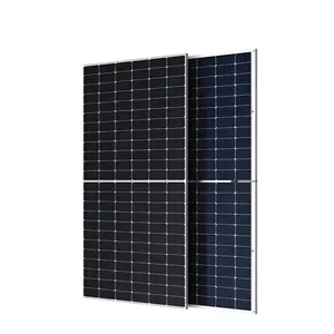 מגמה חדשה לוחות pv 580w topcon bifacial גדל ייצור אנרגיה פאנל שמש מונו פאנל סולארי