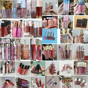Lipstik <span class=keywords><strong>Lipgloss</strong></span> Kustom Label Pribadi Grosir 69 Warna <span class=keywords><strong>DIY</strong></span> Tabung <span class=keywords><strong>Lipgloss</strong></span> Tekan - Product Image 4