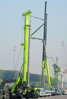 Nouvelle foreuse rotative diesel haute performance ZR85U, profondeur de forage maximale de 28 m, diamètre de forage de 1200 mm, à vendre