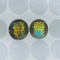 Autocollants holographiques 3D personnalisés imprimés, en PET, avec fonctions de sécurité, logo personnalisé, pour cadeaux et artisanat