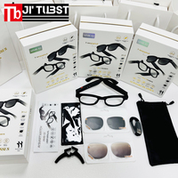 Gafas Inteligentes AIMB-G1 con Cámara de 8MP, Llamadas por Bluetooth, Traducción en Tiempo Real por IA, Grabación de Video de 1080P, Gafas Inteligentes Portátiles