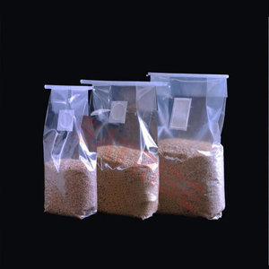 Autoclavable Pp <b>Mushroom</b> <b>Grow</b> Bags With Filter Patch For Shiitake Oyster <b>Mushroom</b> Spawn And Fruiting Cultivation - Product Image 3