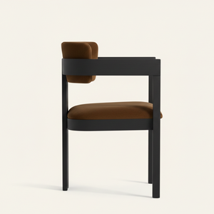 Vesper Solid Wood Black Dining Chair Contemporary Farmhouse Extendable Modern <b>Home</b> Dining Office Living Room <b>Furniture</b> Design - Product Image 3