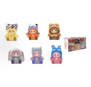 Letsvan WAKUKU V1 Jouets en peluche PVC, lot de 6 boîtes, boîte mystère, poupée surprise, cadeaux amusants pour fêtes, 100% authentique - Product Image 2