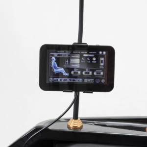 OEM Luxus-Leder Professioneller Ganzkörper-Shiatsu Dual-Core 3D Zero-Gravity Massagesessel mit KI-Sprachsteuerung und Herzfrequenztest - Product Image 5