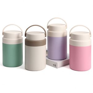 Thermos isotherme classique en acier inoxydable de 750 ml pour aliments chauds et froids, idéal pour le camping - Product Image 4
