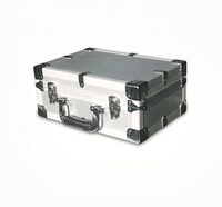 Petit étui de vol en aluminium personnalisé, étui rigide pour instruments, étui de transport pour le stockage