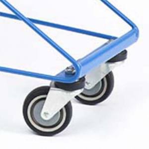 5nch Rollen Großhandel Leichte leise <span class=keywords><strong>PVC</strong></span>-Brems rollen - Product Image 5