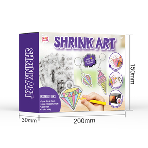 Customization Kids Hobbies and Craft DIY Stem 5pcs <strong>Shrinky</strong> Film Sheets Shrink <strong>Dinks</strong> Art Kits - Product Image 3