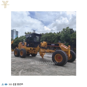Second Hand <b>Motor</b> <b>Grader</b> 140h 14h 140k 14k Used <b>Graders</b> Caterpillar Construction Machinery Cheap for Sale in Shanghai - Product Image 1