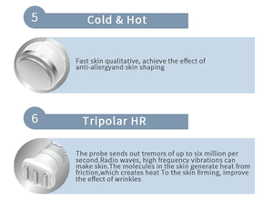 8 in 1 Newly Upgraded Factory Direct Facial Machine Hydro Oxygen Machine H2o2 Needle-free Meso Hydro Dermabrasion Facial Machine - Product Image 5