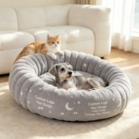 Cama Ortopédica de Espuma Viscoelástica de Lujo para Mascotas con Logotipo Personalizado