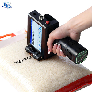 El Tipi Taşınabilir Otomatik QR Barkod Flex Mürekkep Püskürtmeli Yazıcı XP600 Baskı Kafası Dokunmatik Ekran Kontrolü Pille Çalışan Son Kullanma Tarihi Kodlama - Product Image 2