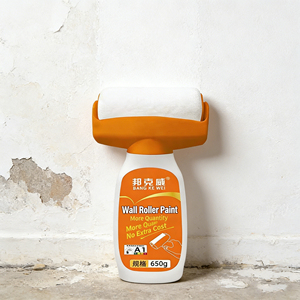Bunkerway Craftsman Acrylic Wall Repair Paint <b>Large</b> <b>Roller</b> Liquid Coating White Self-Brushing Renovation Stain-Removing - Product Image 5