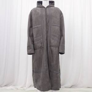 فروة CCY شتوية متوفرة في المخزون، جلابة صلاة مغربية عربية عالية الجودة للرجال، معطف فاخر بأكمام طويلة وغطاء للرأس من جلد الغزال للبالغين - Product Image 6