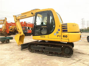 Bon état mini excavatrice de KOMATSU d'excavatrice de 6 tonnes PC60-7 PC70-8 l'excavatrice de chenille PC78US - Product Image 3