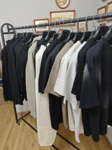 American Trend Ins-Style Retro Letter Printed Washed Pure Heavyweight Cotton Short-Sleeve Men Women Casual Trendy Street Style - Product Image 2