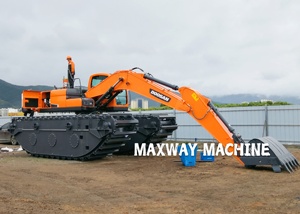 Plataforma Anfibia MAXWAY Fabricada en China para Excavadoras ZX180, PC160, DX150, SK200, EC170, R225, Modelo: MAX200PU-<span class=keywords><strong>S</strong></span> - Product Image 4
