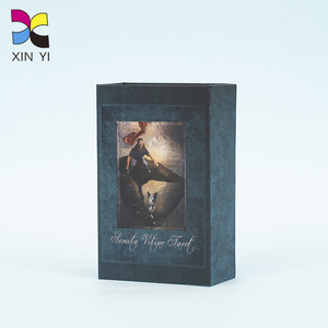 Vente en gros de cartes à jouer de <span class=keywords><strong>tarot</strong></span> <span class=keywords><strong>français</strong></span> en papier d'art 350gsm impression de surface brillante avec boîte - Product Image 2