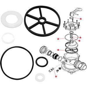 प्रो-सत्यापित अनुकूलित एकाम और <span class=keywords><strong>nsf</strong></span> 61 अनुमोदित जल वाल्व मरम्मत किट, संक्षारण प्रतिरोधी मल्टीपल सैल्स वाल्व गैसकेट - Product Image 2
