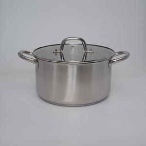 Juego de Utensilios de Cocina de Acero Inoxidable con Tapas de Vidrio, Compatible con Inducción, Mango Resistente al Calor, Olla para Salsas, Sopa, Leche, Sartén - Product Image 4